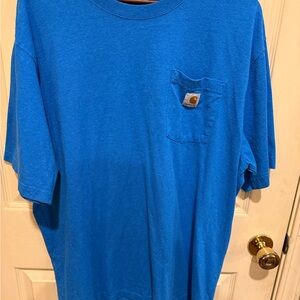 Carhartt Men's Vibrant Blue Short Sleeve Tee